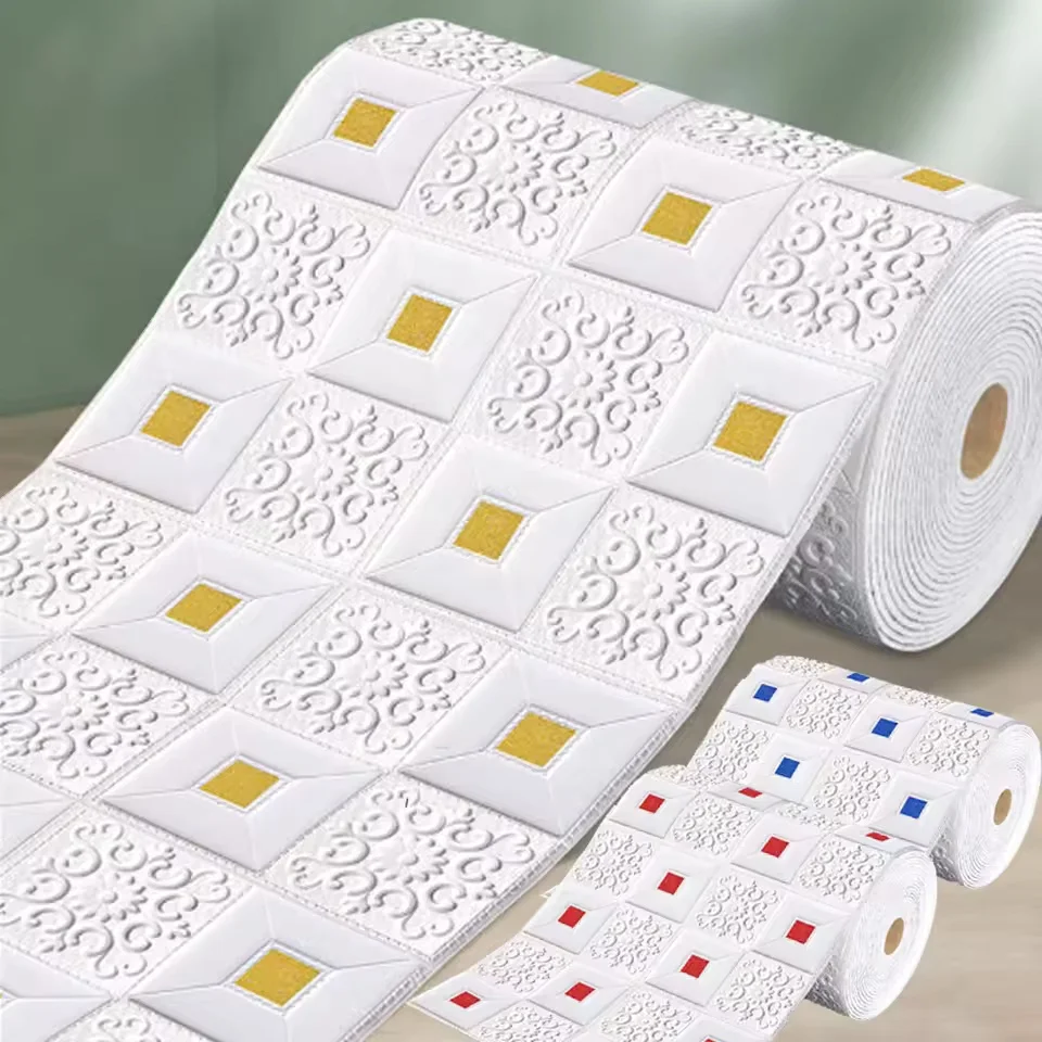 Craft Foam Roll - 70cmx1m/2m/3m/5m/10m 3D Wall Sticker Stereo Ceiling