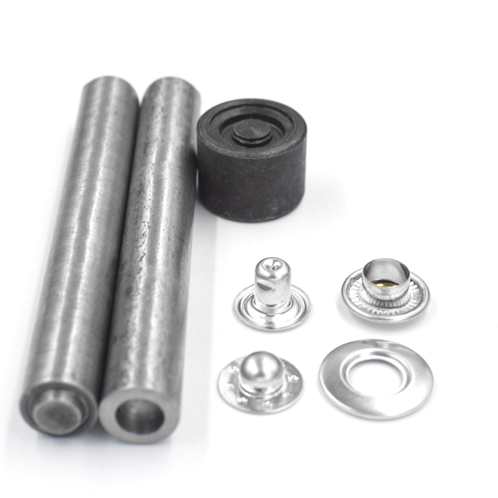 Snap Fastener Set - 20 Sets Snaps+Tools New Copper Material