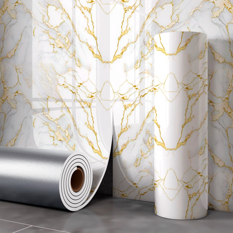 Craft Foam Roll - 300x40cm Waterproof Self Adhesive 3D Marble