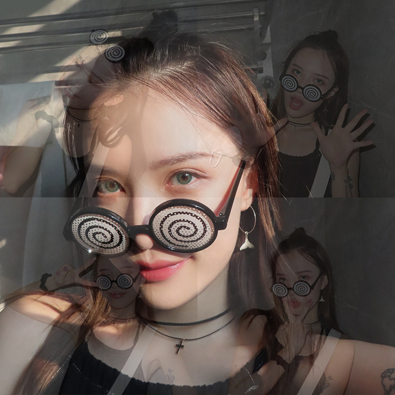 Cosplay Prop Pattern - New Cosplay Glasses Vertigo Pattern Funny