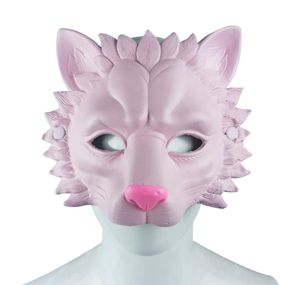 Adult Halloween Lion Mask 3D P - Cosplay Props Eva Foam ulasan dan harga