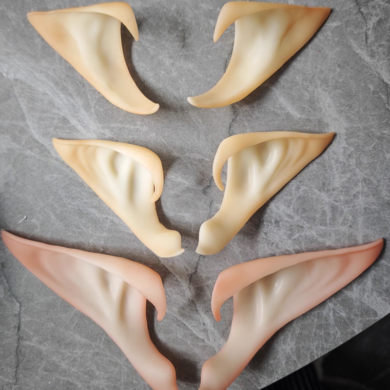 Coskawaii Elf Ears Realistic P - Frieren Cosplay Prop ulasan dan harga