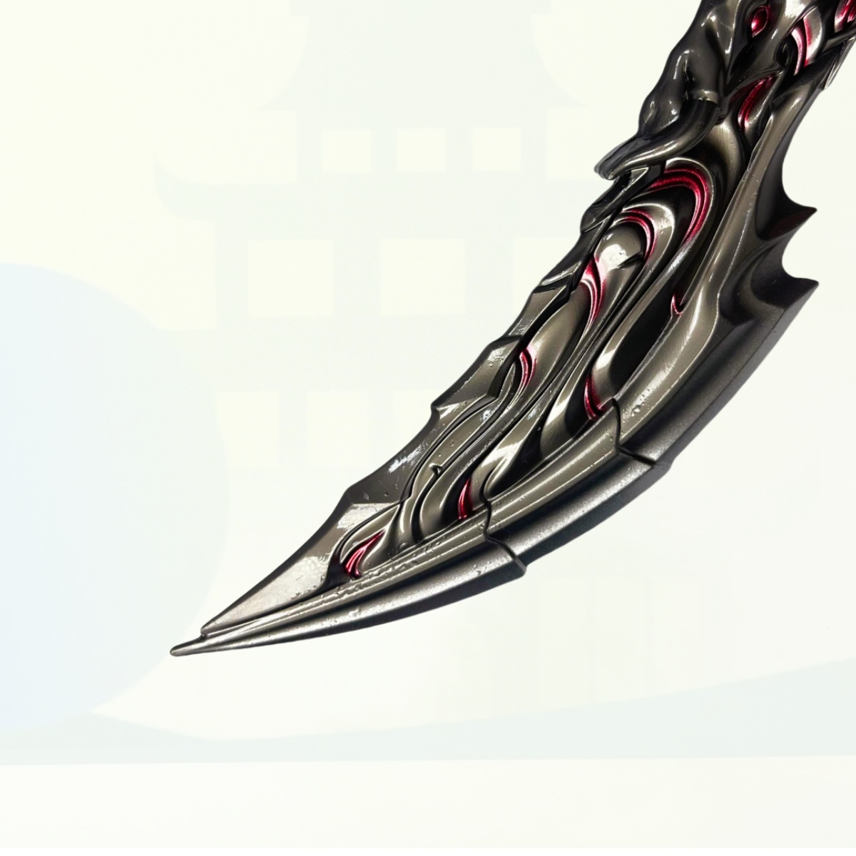 7.1inch Valorant Flame Metal K - Cosplay Flame Prop ulasan dan harga