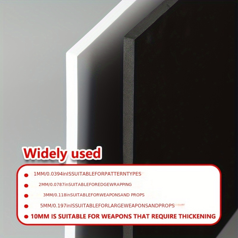 EVA Foam Board 14x39 Inch, 3mm - Cosplay Props Eva Foam ulasan dan harga