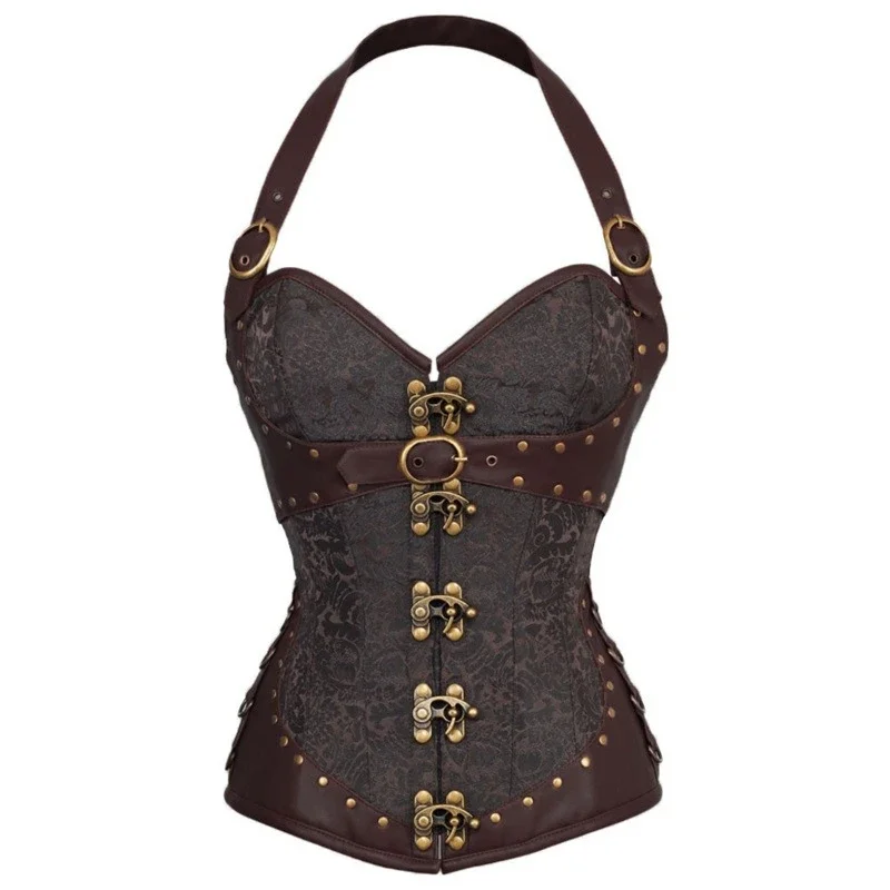 Steampunk Corset Top Steel Bon - Boning Corset Steel ulasan dan harga
