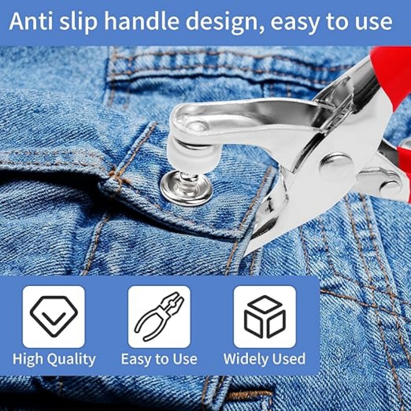 9.5mm Metal Snap Button Kit -  - Snap Fastener Set ulasan dan harga