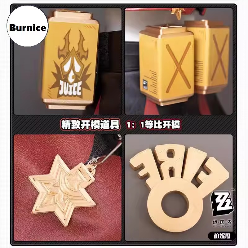 Zenless Zone Zero Cosplay Burn - Burnice Cosplay Prop ulasan dan harga