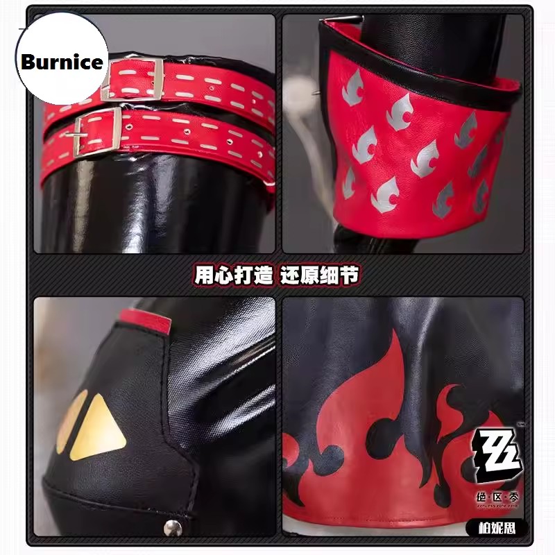 Zenless Zone Zero Cosplay Burn - Burnice Cosplay Prop ulasan dan harga
