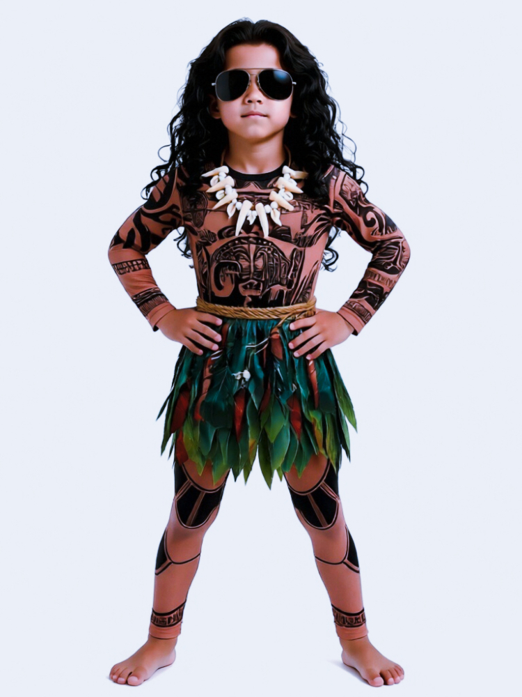 Summer Moana Maui Kids Boys Co - Cosplay Prop Pattern ulasan dan harga