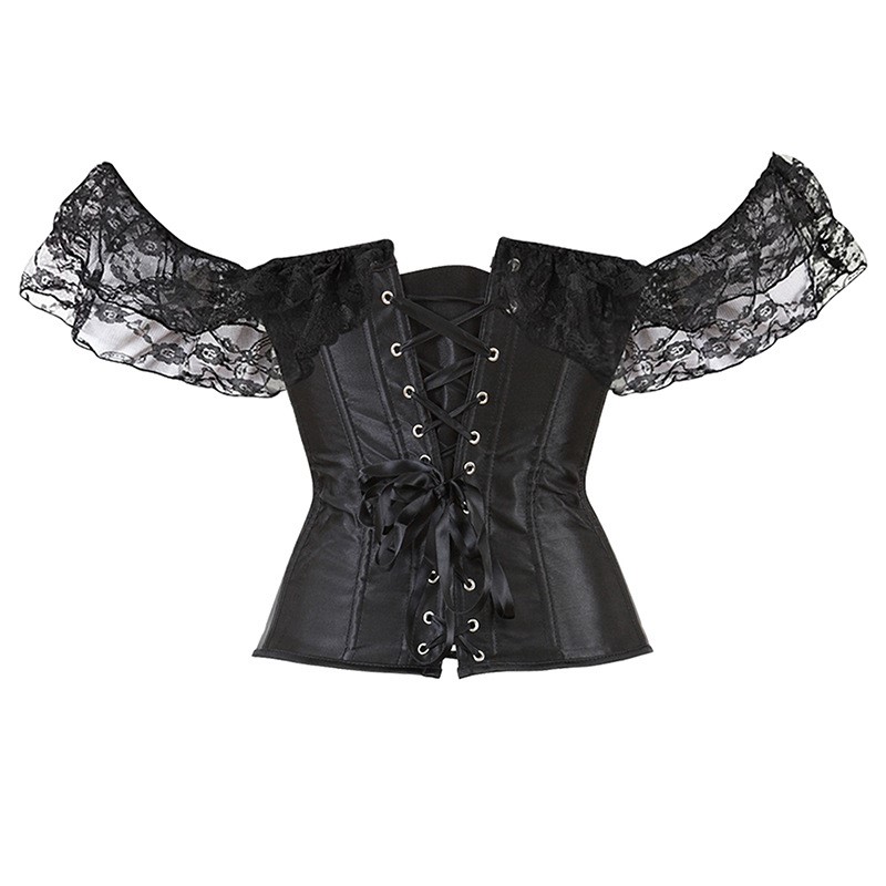 Women Steampunk Corset Top Got - Boning Corset Steel ulasan dan harga