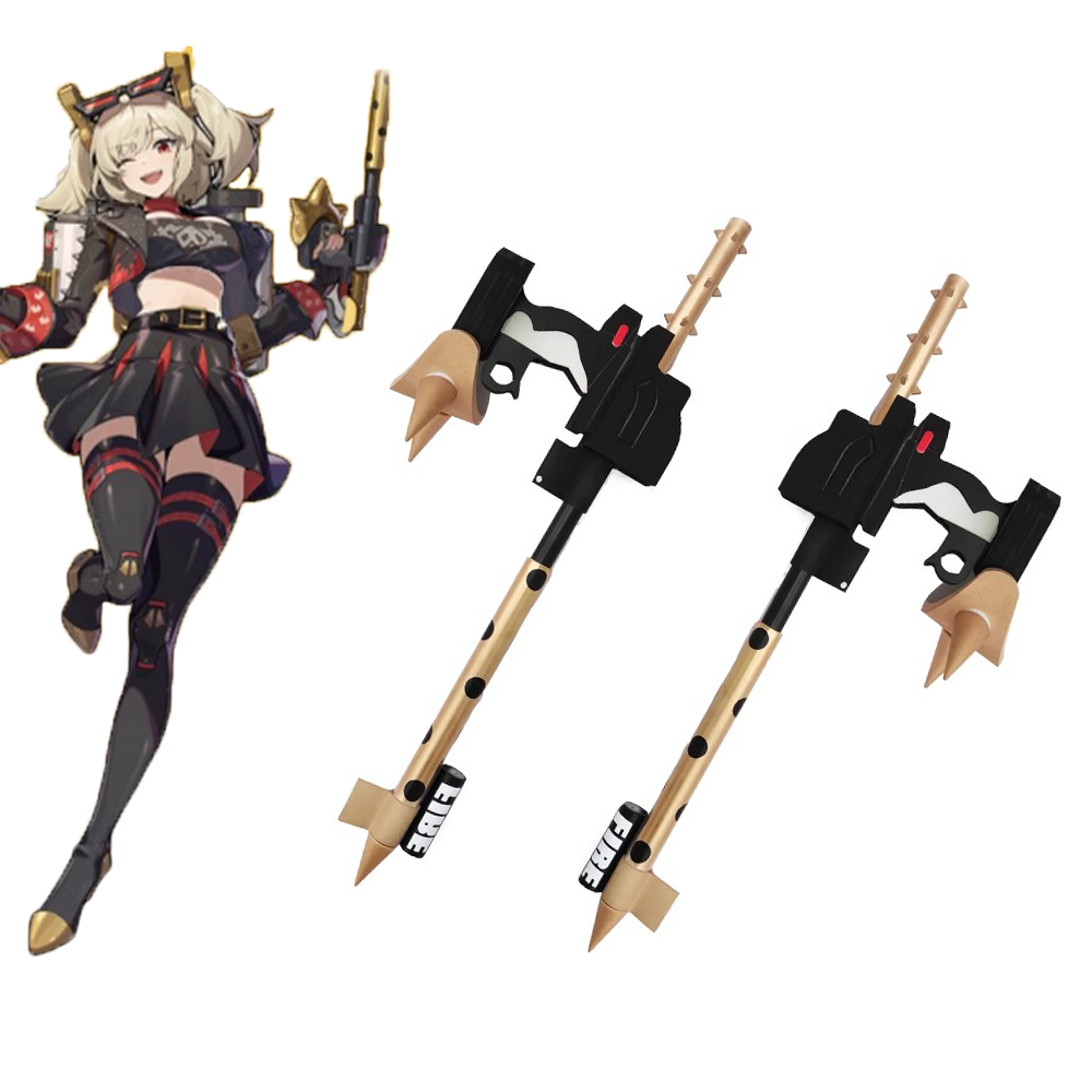 Game Burnice Whita Zenless Zon - Burnice Cosplay Prop ulasan dan harga