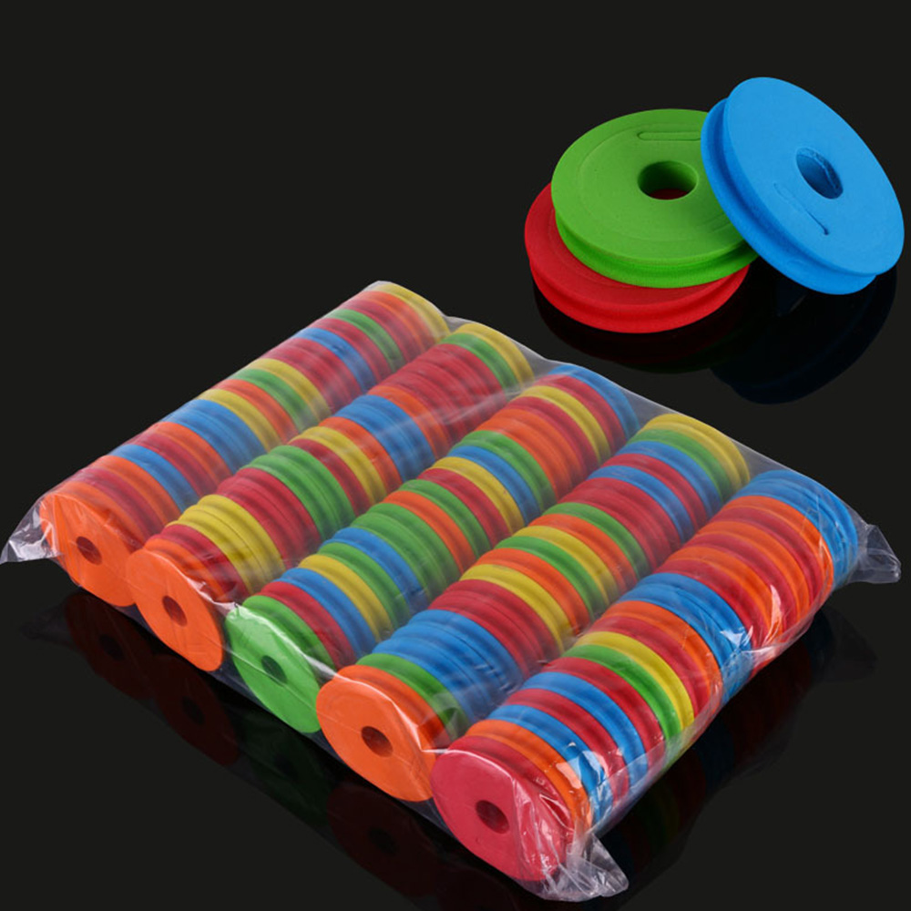 100Pcs Fishing Rig Winders Pul - Craft Foam Roll ulasan dan harga
