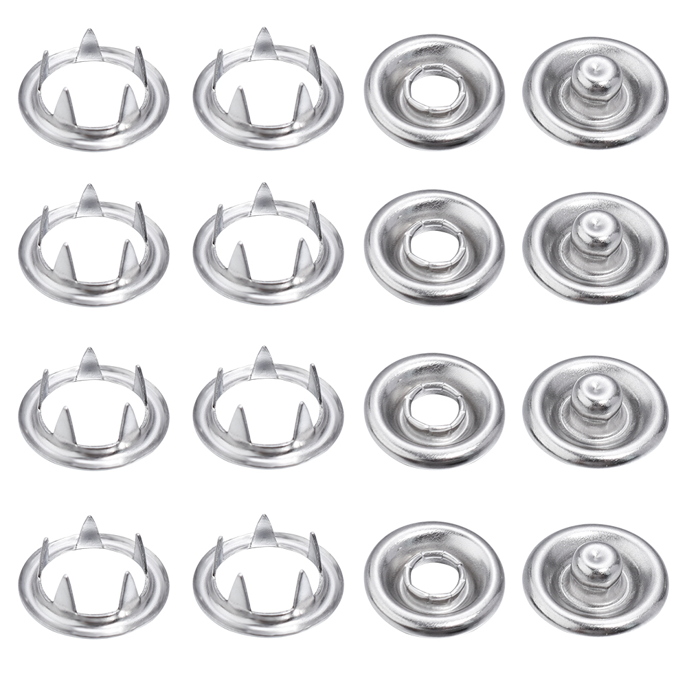 SAUVOO 50sets Iron Snap Button - Snap Fastener Set ulasan dan harga
