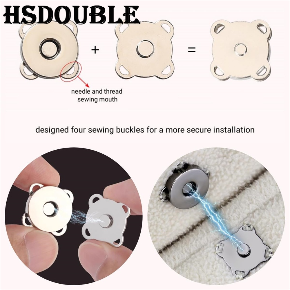 10 Sets Metal Magnetic Snap Fa - Snap Fastener Set ulasan dan harga