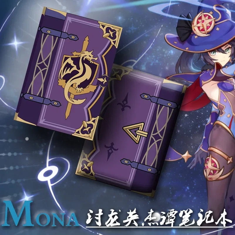 Game Genshin Impact Mona Noteb - Cosplay Prop Book ulasan dan harga