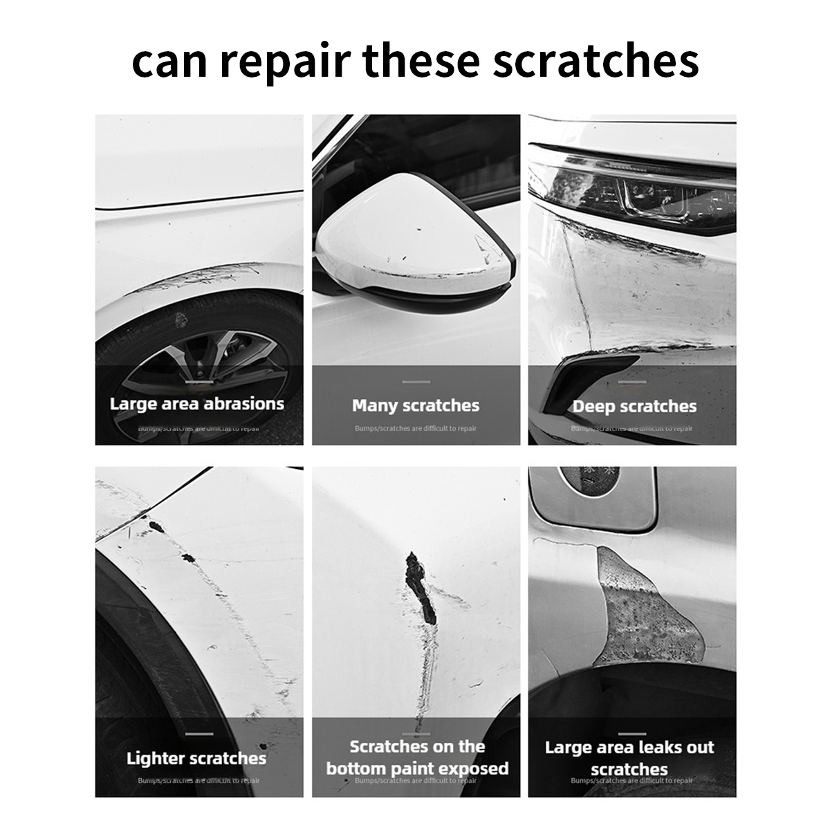 Silver Car Scratch Repair Spra - Metallic Spray Paint ulasan dan harga
