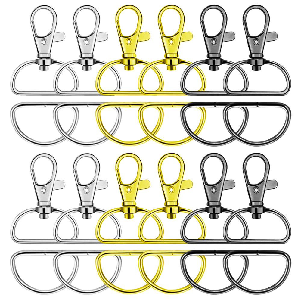 8/15/30 Set Snap Hooks Lanyard - D Ring Strap ulasan dan harga
