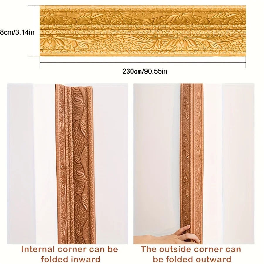 230cm Foam Wall Edge Strip Sti - Craft Foam Roll ulasan dan harga