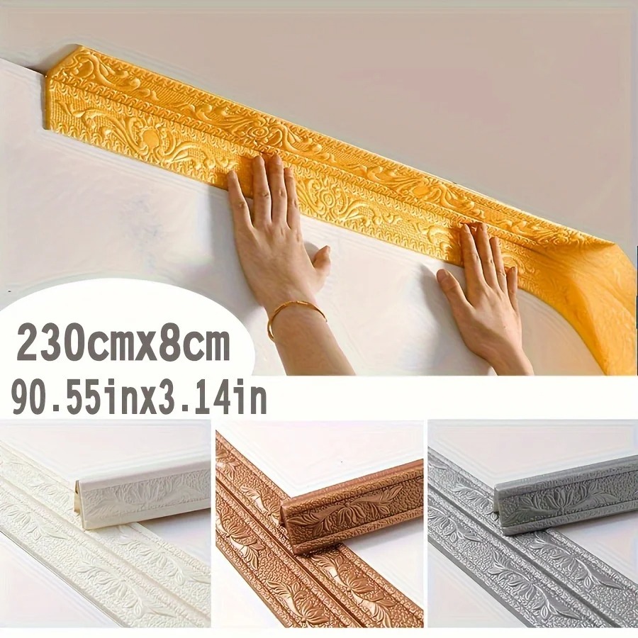 230cm Foam Wall Edge Strip Sti - Craft Foam Roll ulasan dan harga