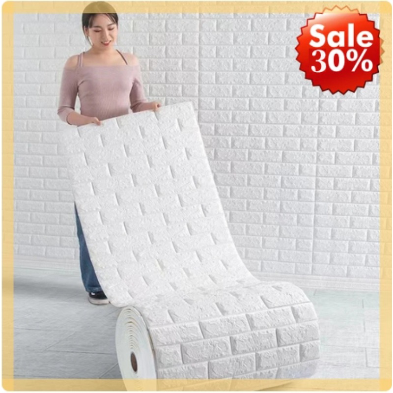 3D Soft Foam Brick Wallpaper S - Craft Foam Roll ulasan dan harga