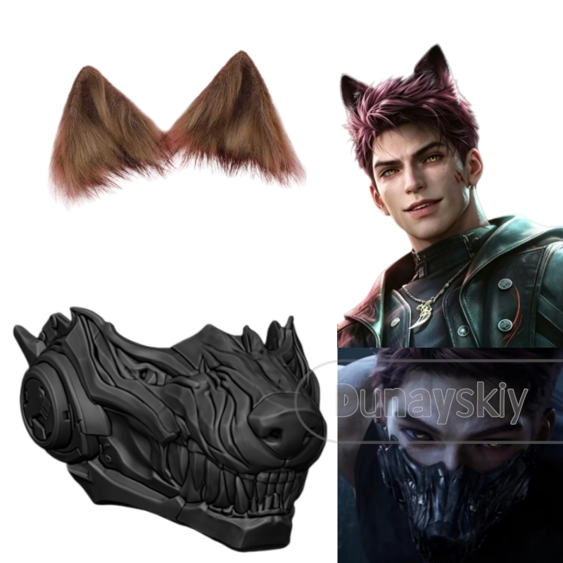 Love and Deepspace Valko Wolf  - Cosplay Prop 3D Print ulasan dan harga