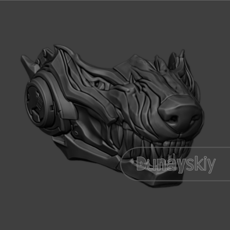 Love and Deepspace Valko Wolf  - Cosplay Prop 3D Print ulasan dan harga