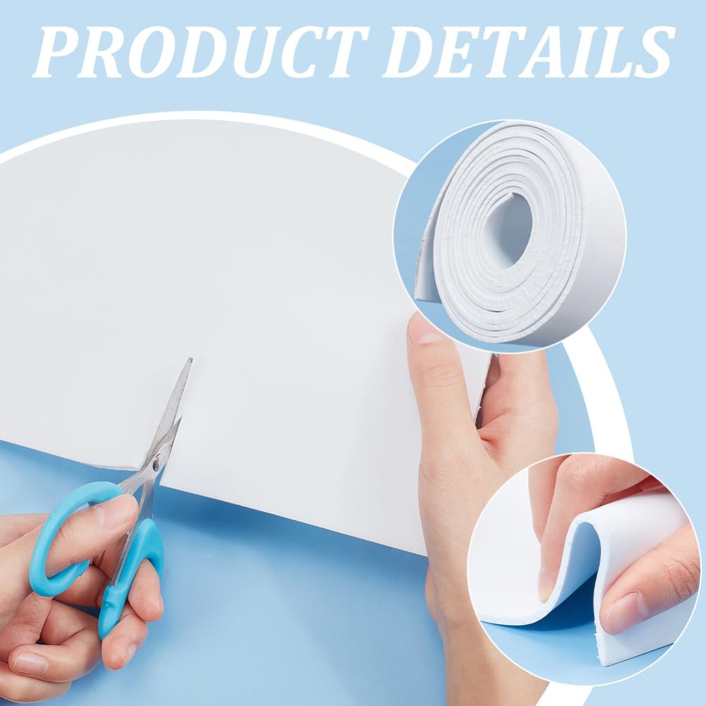 Adhesive EVA Foam Roll For Art - Craft Foam Roll ulasan dan harga