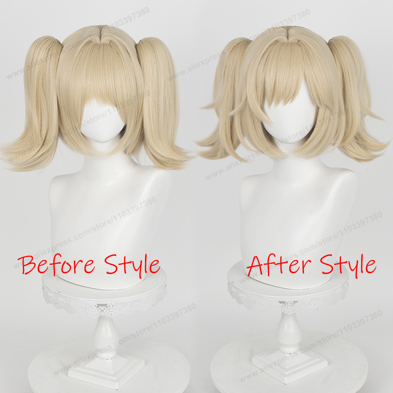 ZZZ Burnice Whita Cosplay Wig  - Burnice Cosplay Prop ulasan dan harga