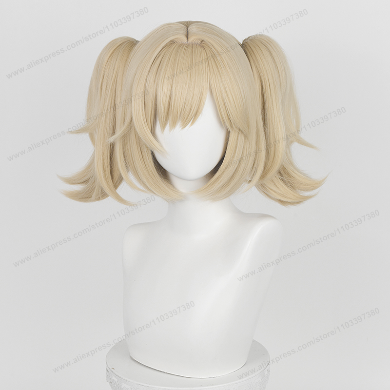 ZZZ Burnice Whita Cosplay Wig  - Burnice Cosplay Prop ulasan dan harga
