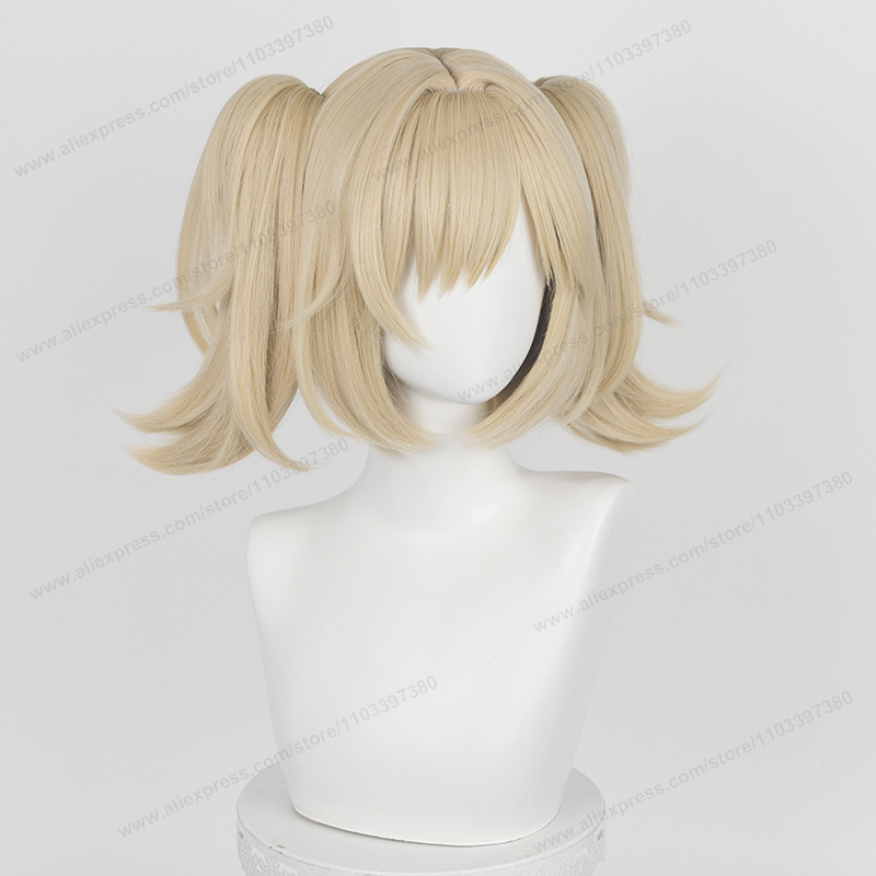 ZZZ Burnice Whita Cosplay Wig  - Burnice Cosplay Prop ulasan dan harga