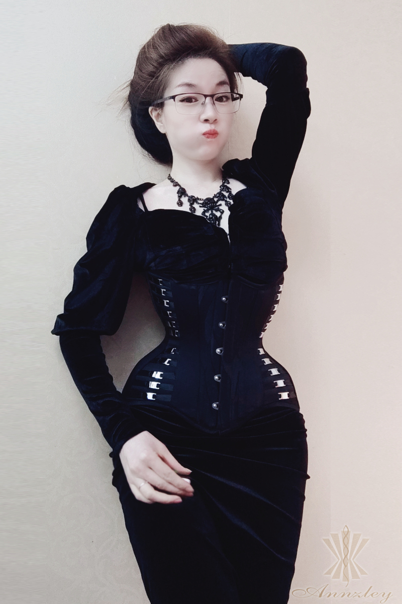Annzley New Black Thin Square  - Boning Corset Steel ulasan dan harga