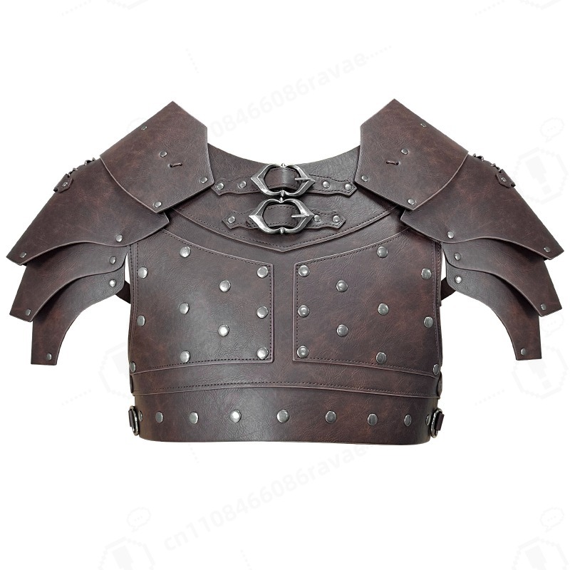 Medieval Studded Shoulder Ches - Cosplay Prop ulasan dan harga