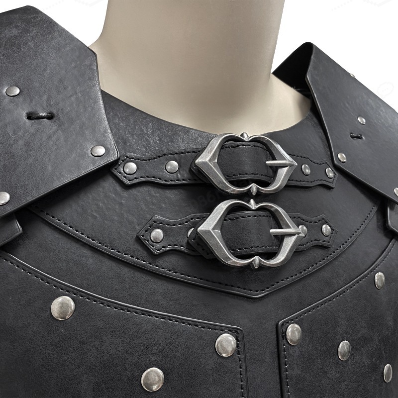 Medieval Studded Shoulder Ches - Cosplay Prop ulasan dan harga