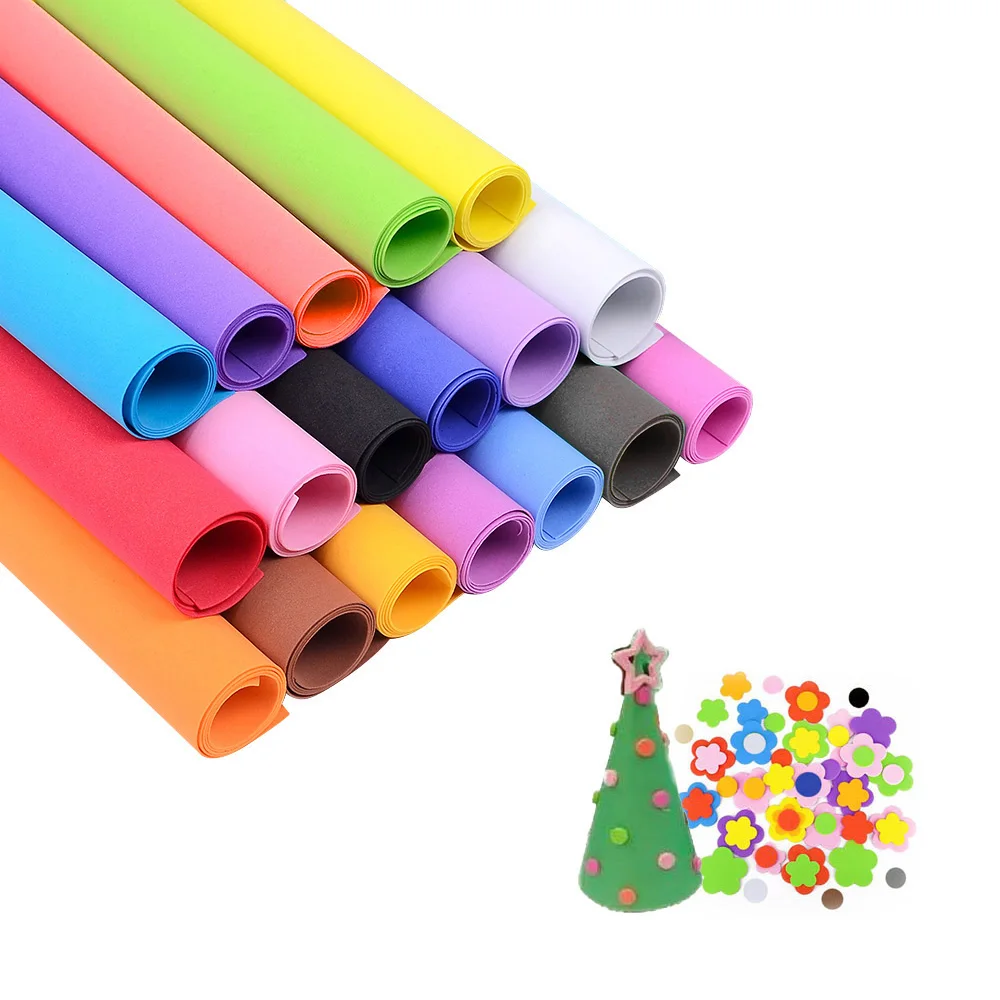 1/18Pcs Colorful EVA Foam Shee - Cosplay Props Eva Foam ulasan dan harga