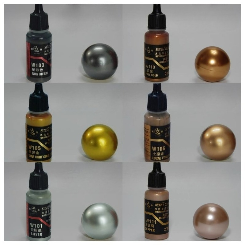 SUNIN 7 W101-124 20ml Eco-frie - Metallic Spray Paint ulasan dan harga
