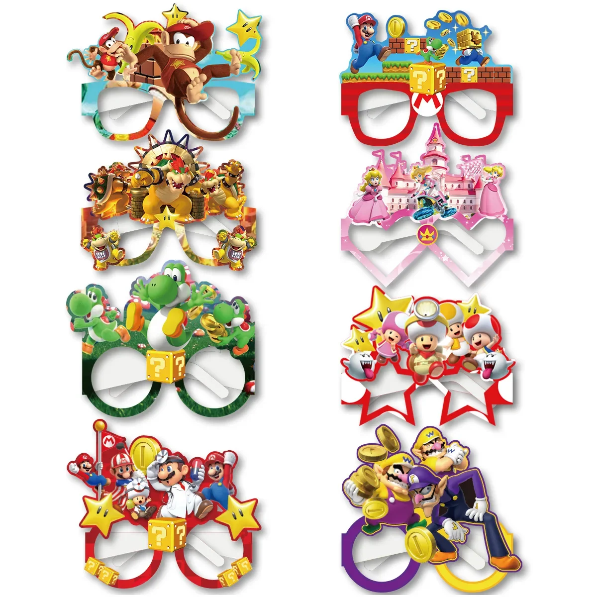 8pcs Kids Spectacles Decoratio - Cosplay Fire Prop ulasan dan harga