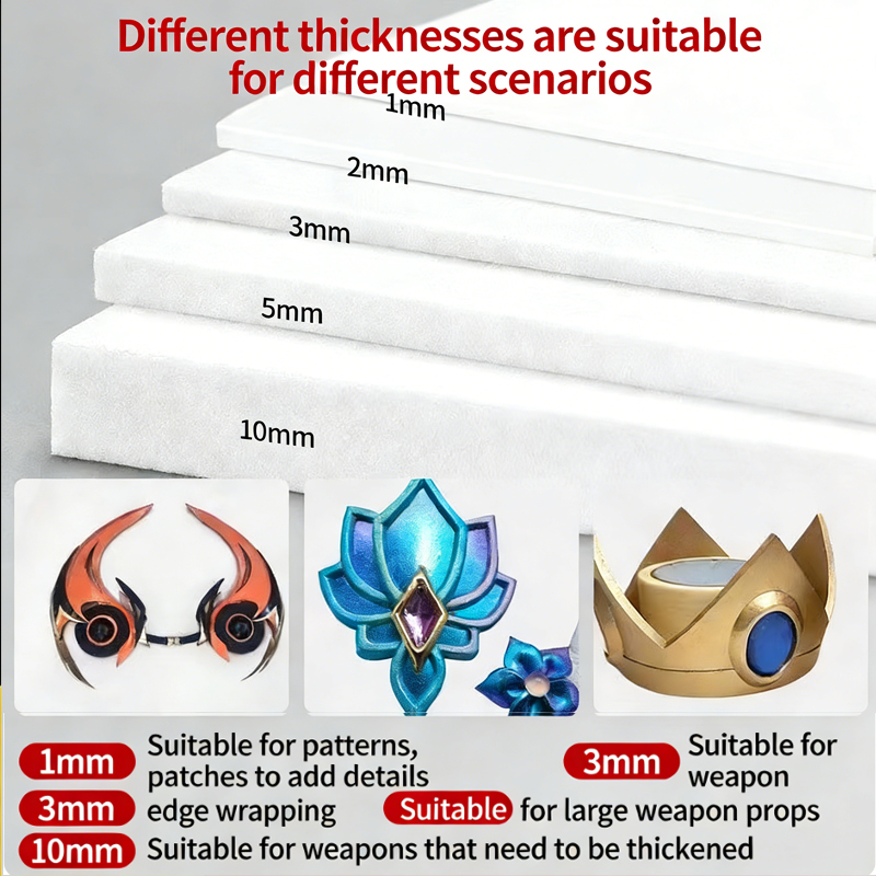 EVA foam sheet material model  - Cosplay Props Eva Foam ulasan dan harga