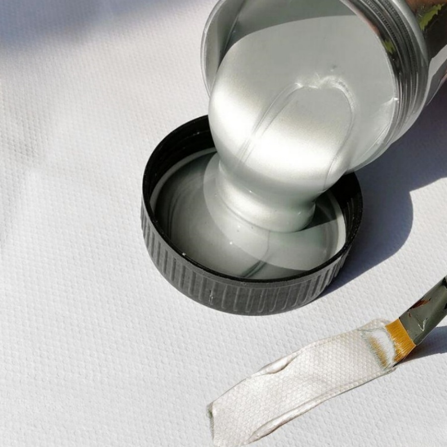 50/100/300ml Silver Acrylic Pa - Metallic Spray Paint ulasan dan harga