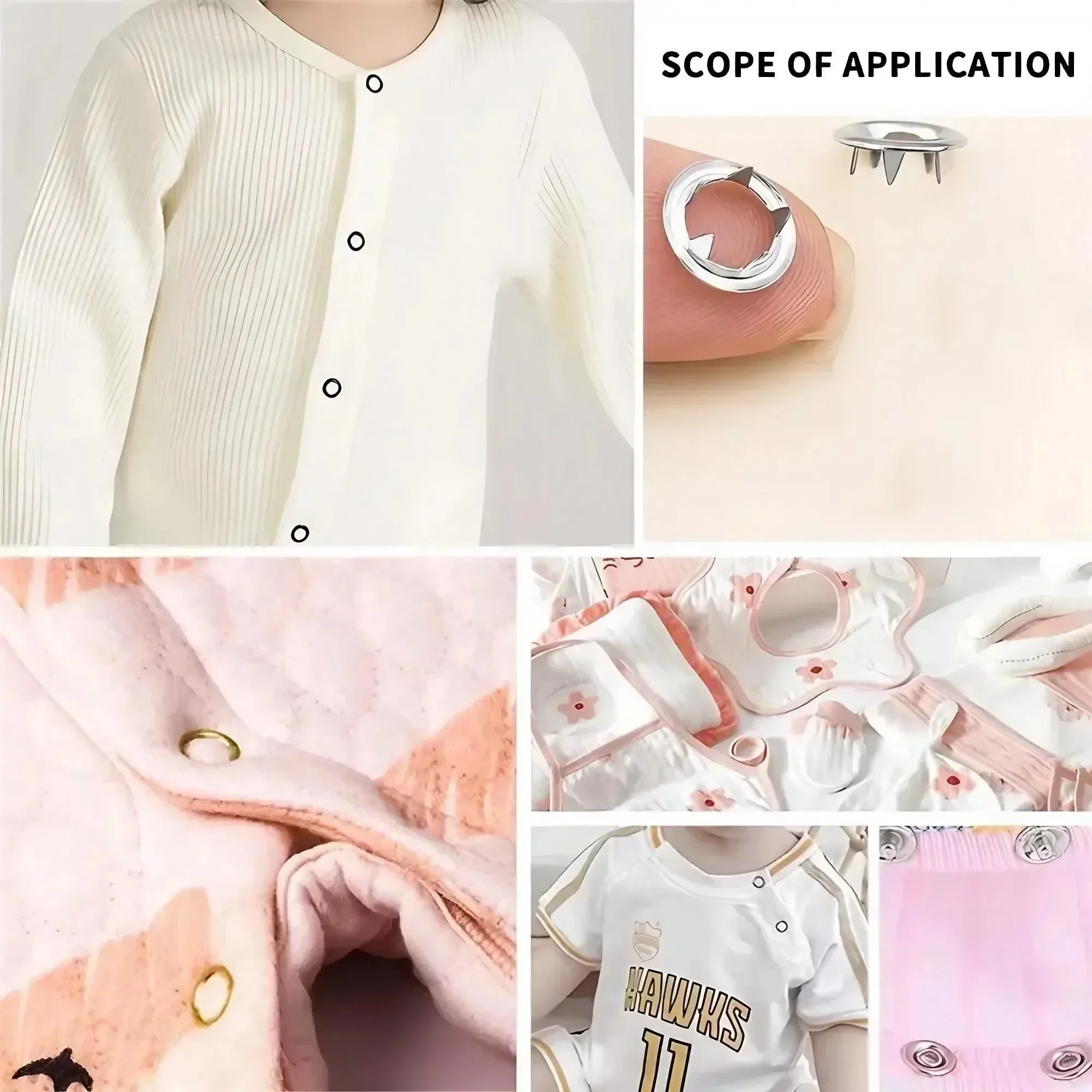 1 Set 201 Pcs Hand Pressed No  - Snap Fastener Set ulasan dan harga