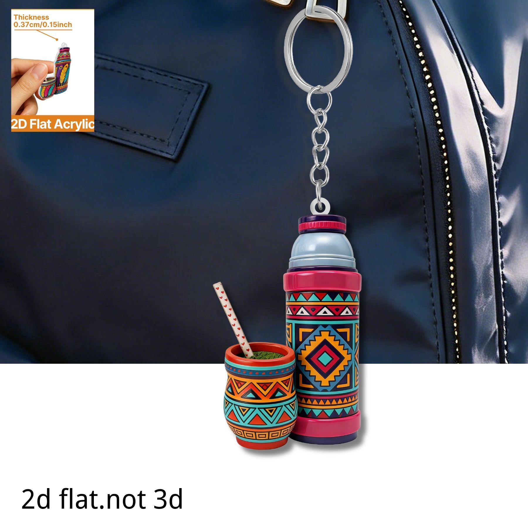 Thermos Cup Keychain,2D Flat A - Worbla Thermoplastic ulasan dan harga