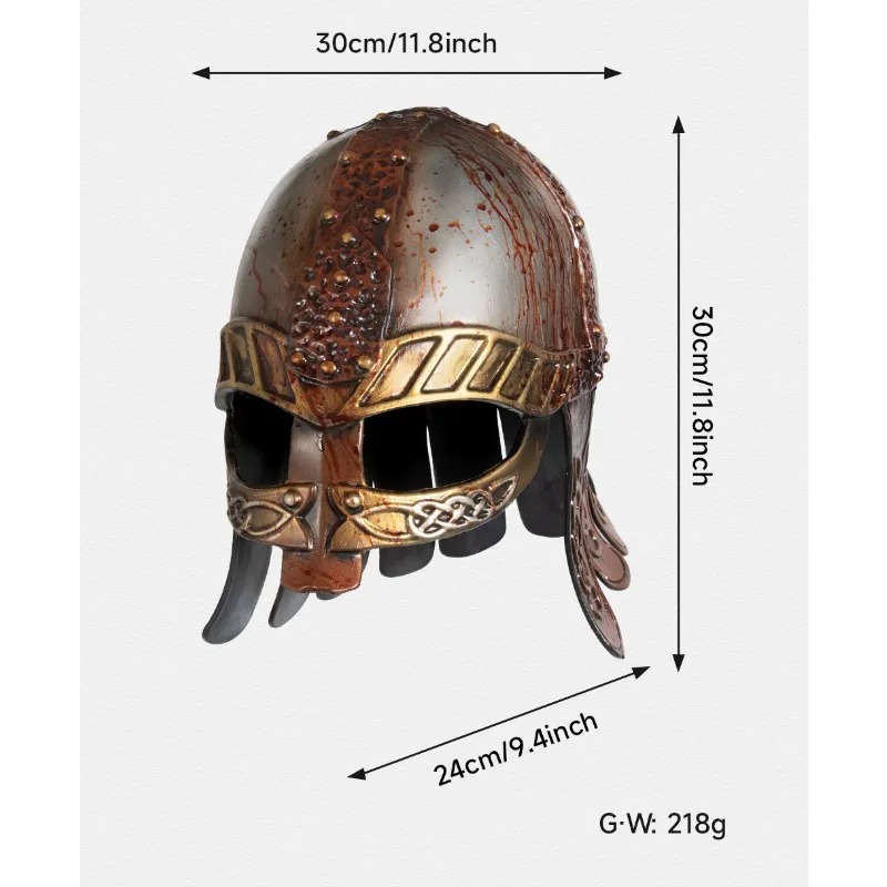 2026 New Viking Helmet Medieva - Cosplay Props Eva Foam ulasan dan harga