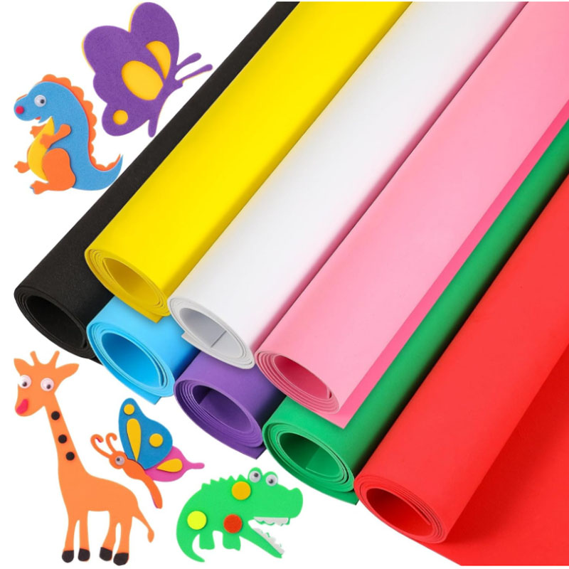 1pcs Colorful Eva Foam Sheets  - Craft Foam Roll ulasan dan harga
