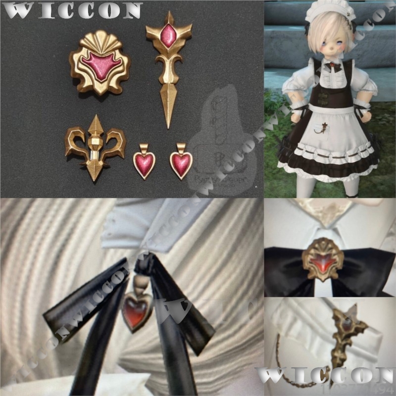 Classic Maid Uniform Accessori - Cosplay Prop 3D Print ulasan dan harga