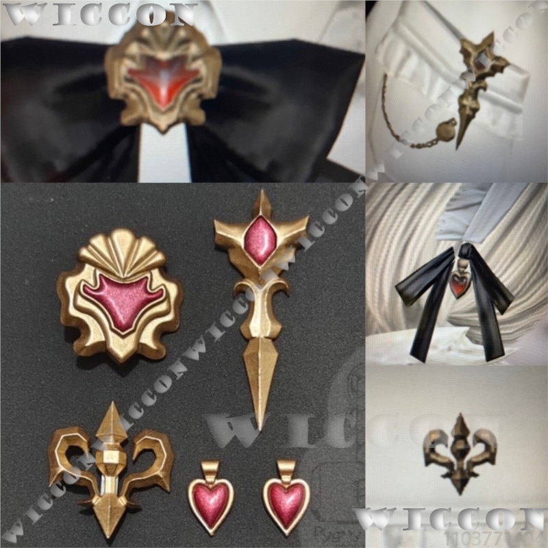 Classic Maid Uniform Accessori - Cosplay Prop 3D Print ulasan dan harga