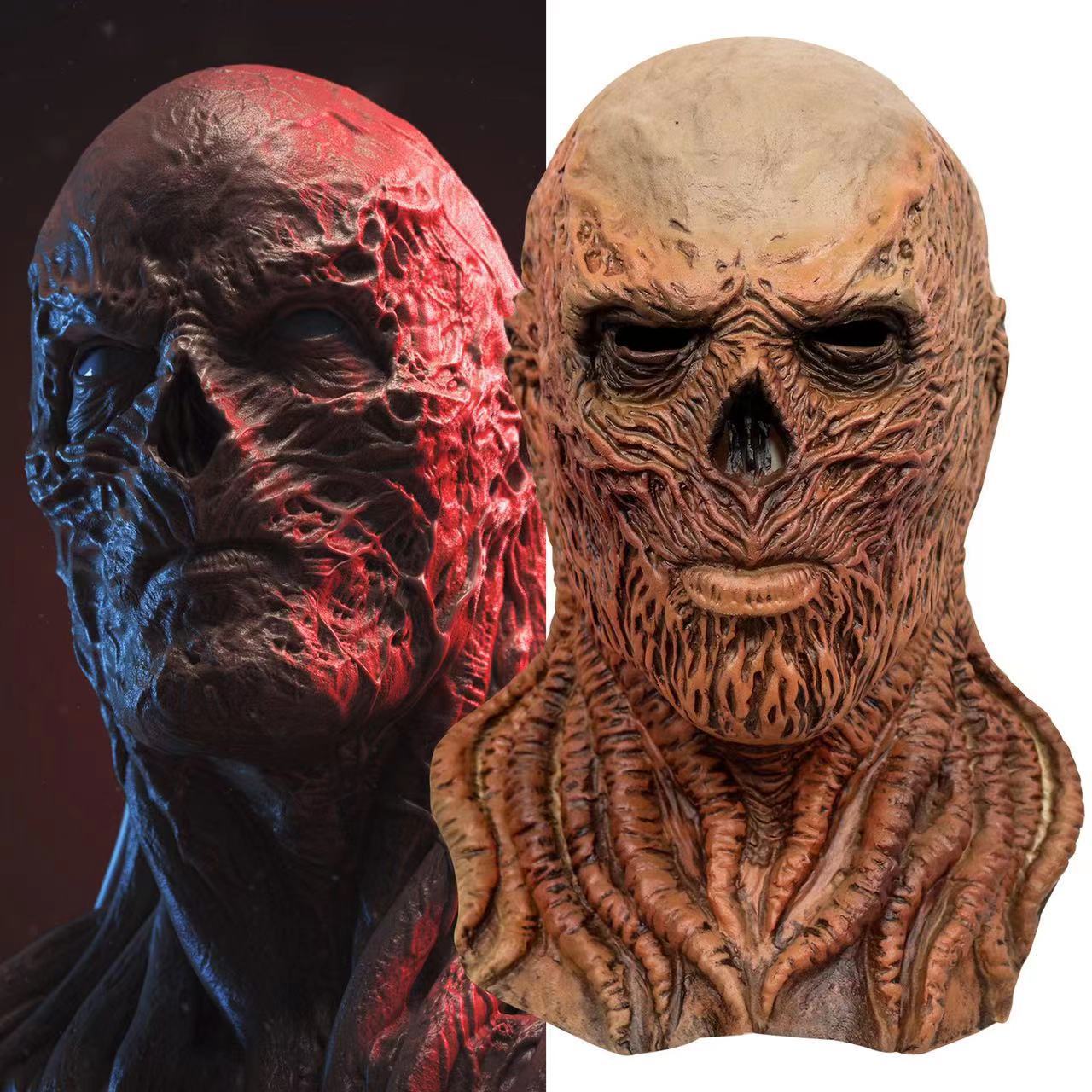 Realistic Full Head Vecna Cosp - Cosplay Fire Prop ulasan dan harga