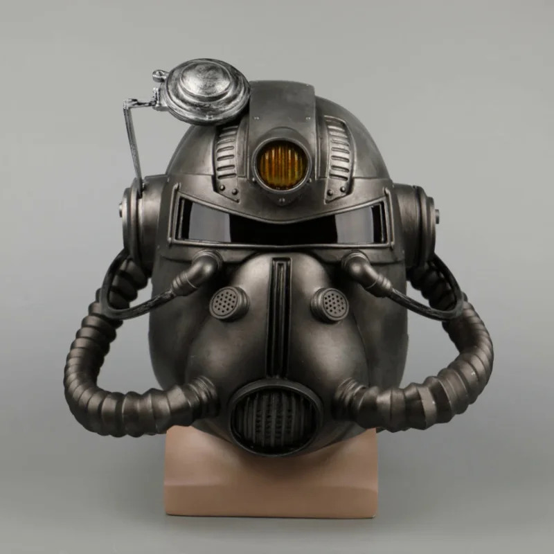 Game Power Armor Helmet Wearab - Fallout Cosplay Prop ulasan dan harga