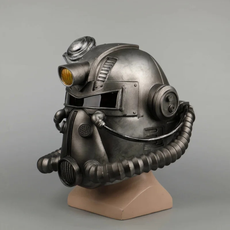 Game Power Armor Helmet Wearab - Fallout Cosplay Prop ulasan dan harga