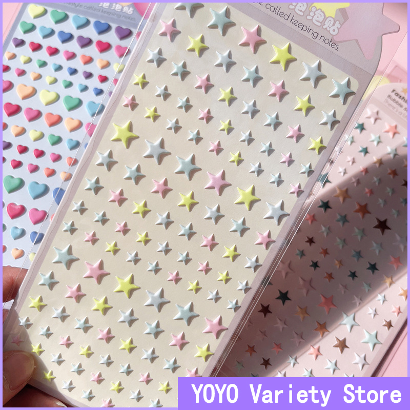 3D Bubble Foam Puffy Heart Sta - Cosplay Props Eva Foam ulasan dan harga