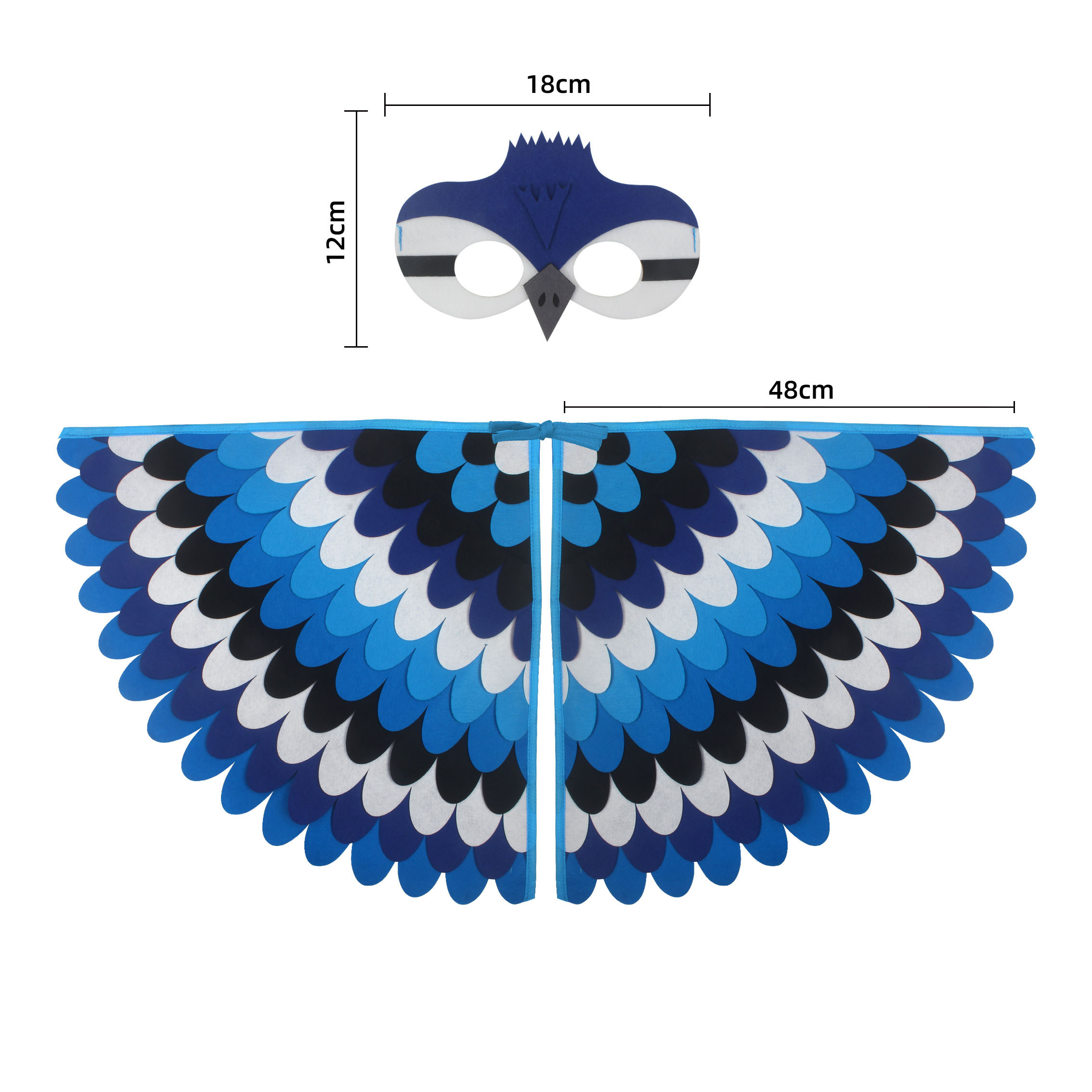 Cute Owl Wings Costume Animal  - Cosplay Prop Pattern ulasan dan harga