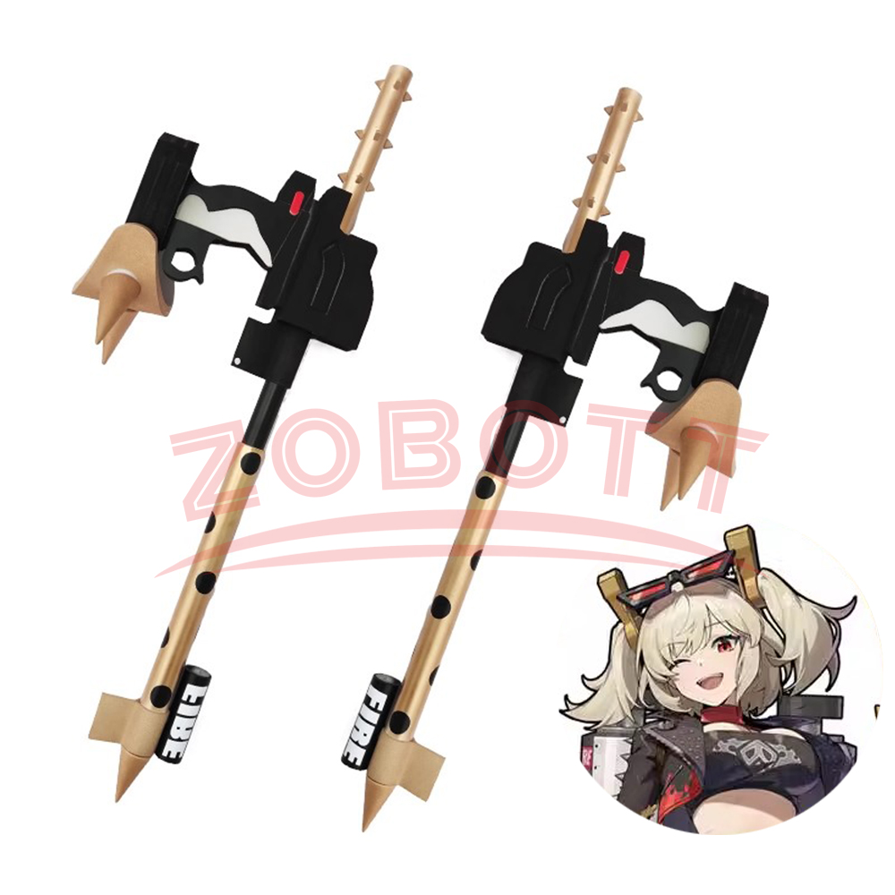 65CM 2PCS Burnice Whita Zenles - Burnice Cosplay Prop ulasan dan harga